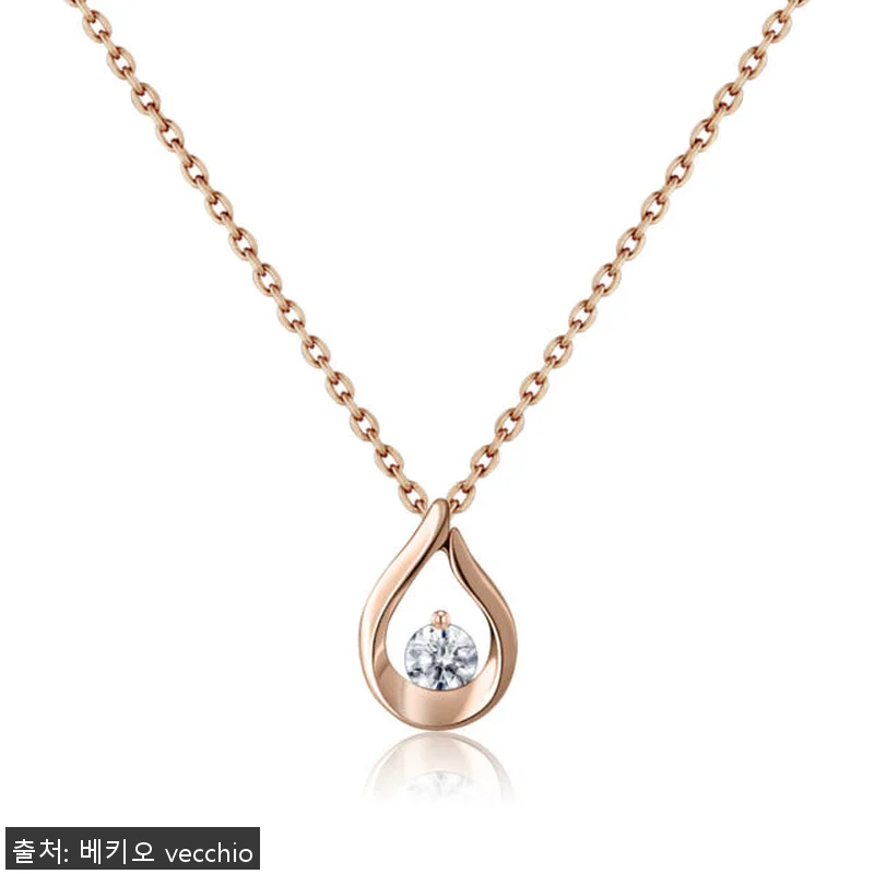 18k 러빙 물방울 목걸이, 직접 써 관련 이미지 7
