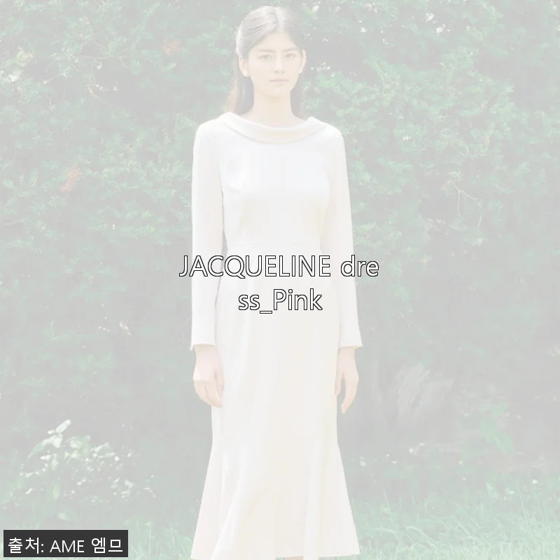 JACQUELINE dress_Pink 사용후기: 우아한 분위기의 혼주 드레스로 완벽한 선택