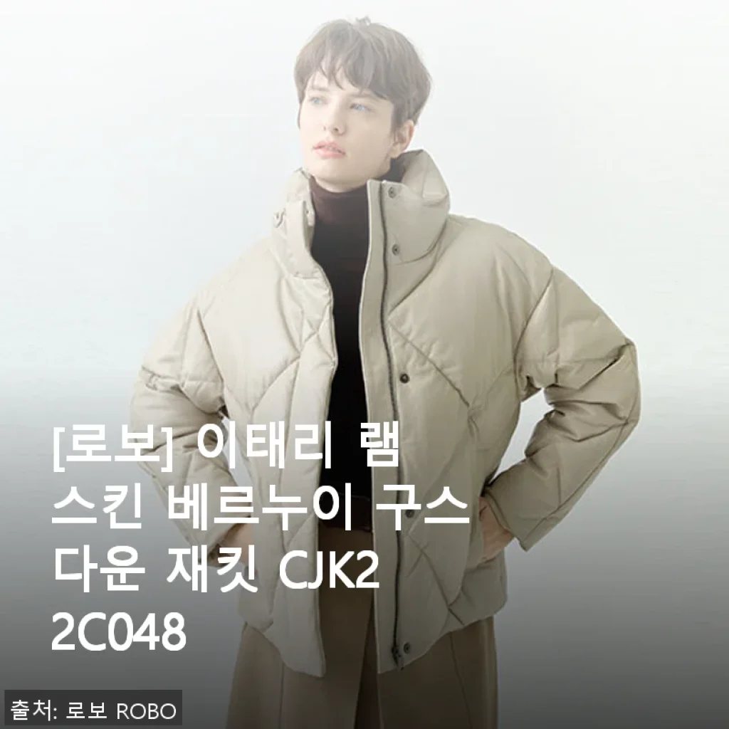 로보 이태리 램스킨 베르누이 구스다운 재킷 사용후기 - 고급스러움과 스타일을 동시에