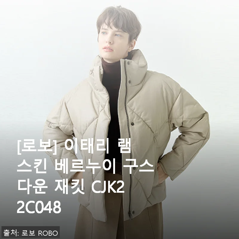 로보 이태리 램스킨 베르누이 구스다운 재킷 사용후기 - 고급스러움과 스타일을 동시에
