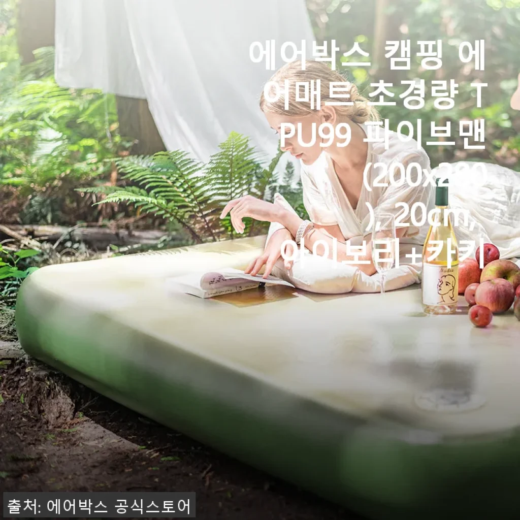 에어박스 캠핑 에어매트 초경량 TPU99 파이브맨 사용후기
