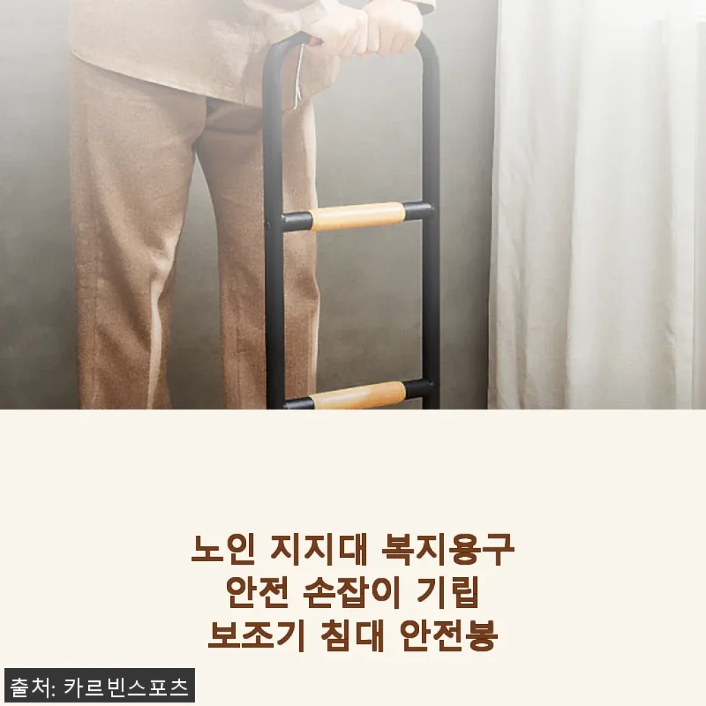 노인 지지대 복지용구 안전 손잡이 기립 보조기 사용 후기