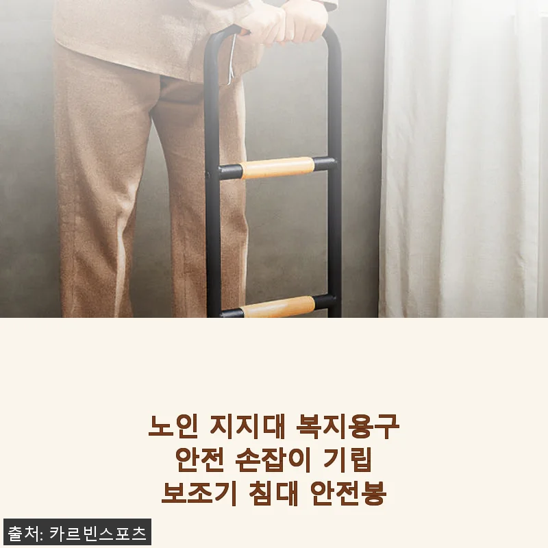 노인 지지대 복지용구 안전 손잡이 기립 보조기 사용 후기