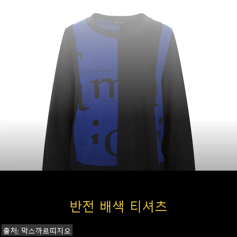 반전 배색 티셔츠 사용후기: 봄 데일리룩에 딱 맞는 감각적인 선택