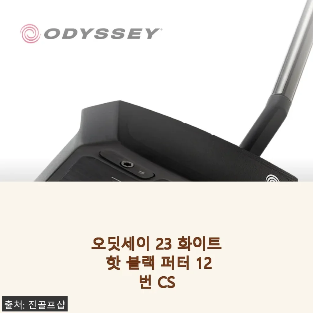 오딧세이 23 화이트 핫 블랙 퍼터 12번 CS 사용후기