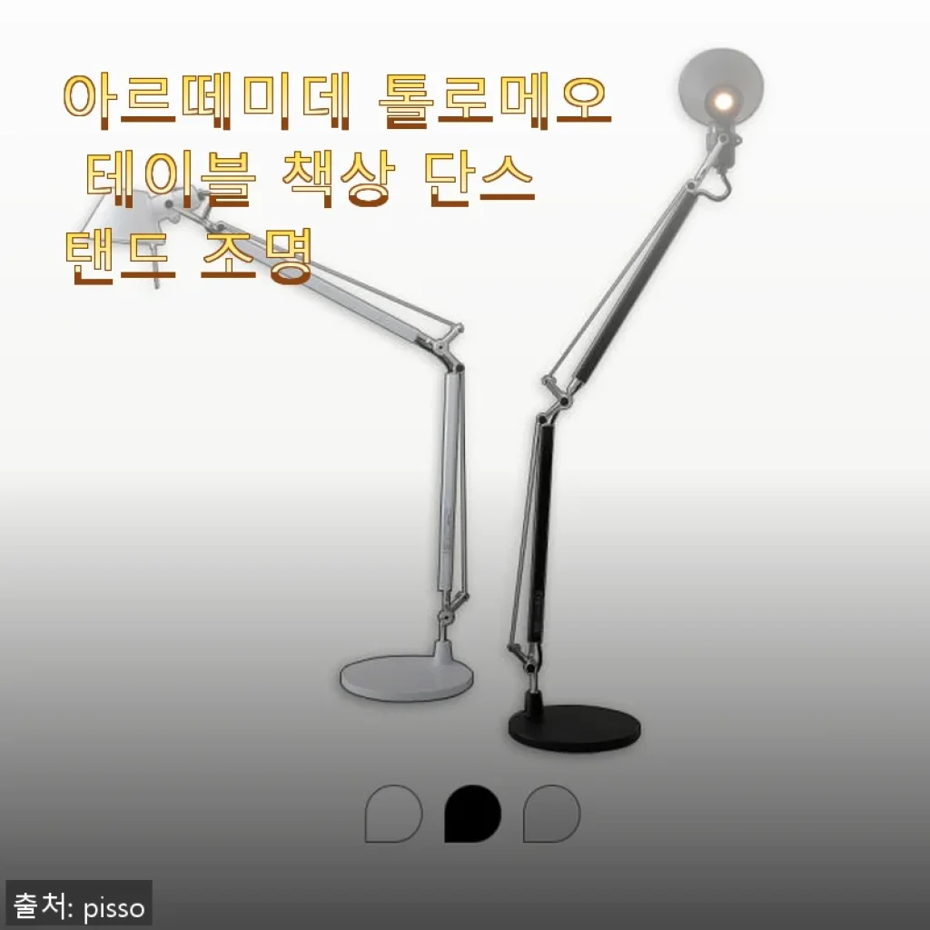 아르떼미데 톨로메오 테이블 단스탠드 사용 후기와 구매 팁