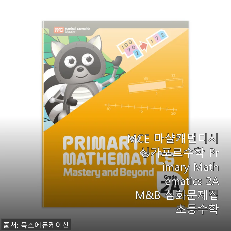 MCE 마샬캐번디시 싱가포르수학 Primary Mathematics 2A M&B 심화문제집 사용후기