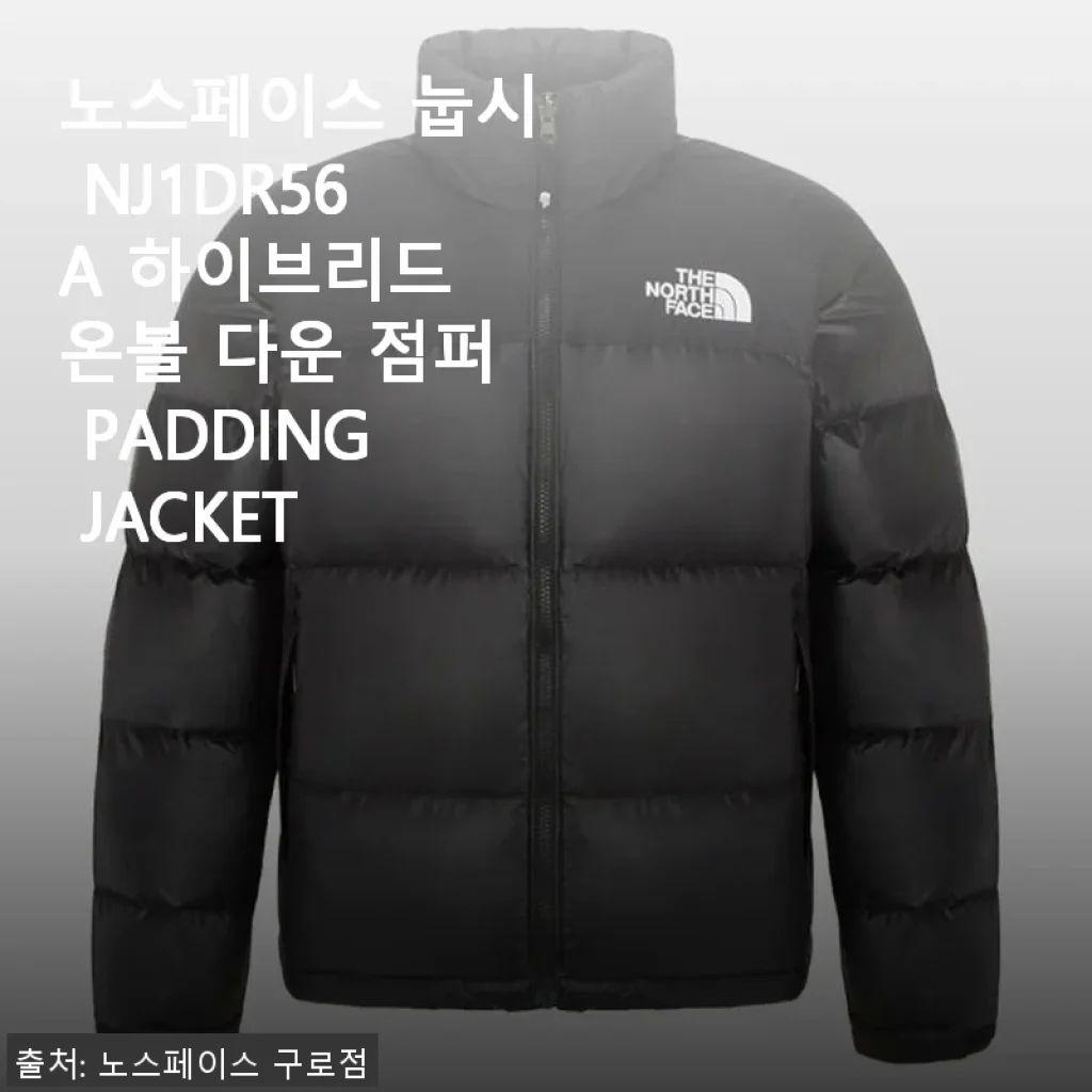 노스페이스 눕시 NJ1DR56A 하이브리드 온볼 다운 점퍼 사용 후기