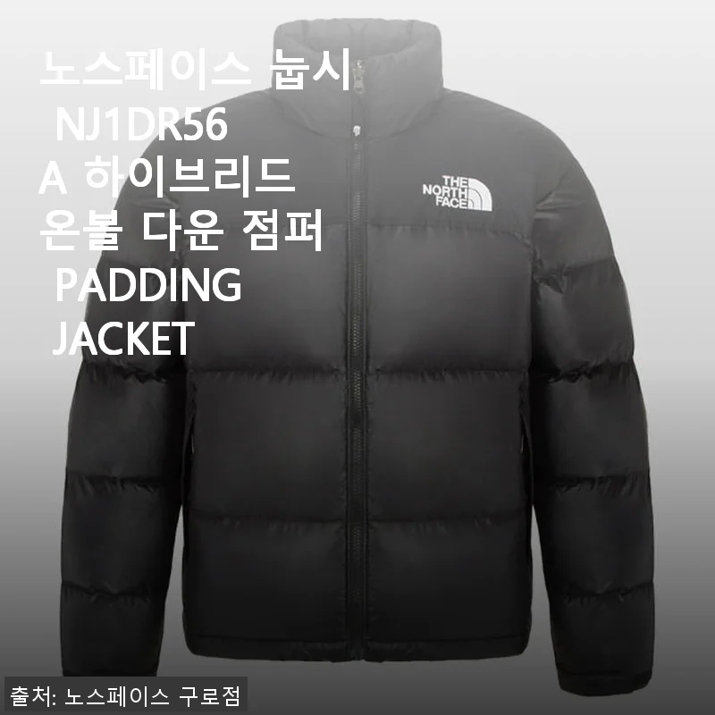 노스페이스 눕시 NJ1DR56A 하이브리드 온볼 다운 점퍼 사용 후기