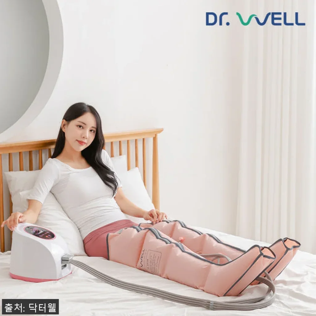 닥터웰 에어라이너 4구 공기압 마사지기 HDW-5000 사용후기: 다리 건강을 위한 최고의 선택