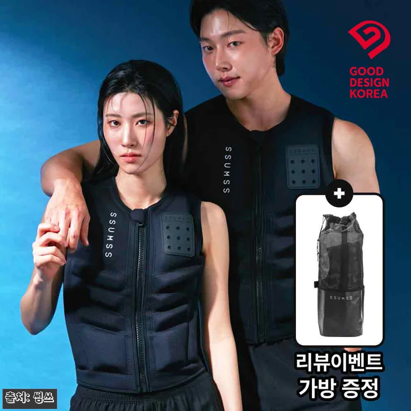 썸쓰 구명조끼 ACTIVE 블랙 80 관련 이미지 1