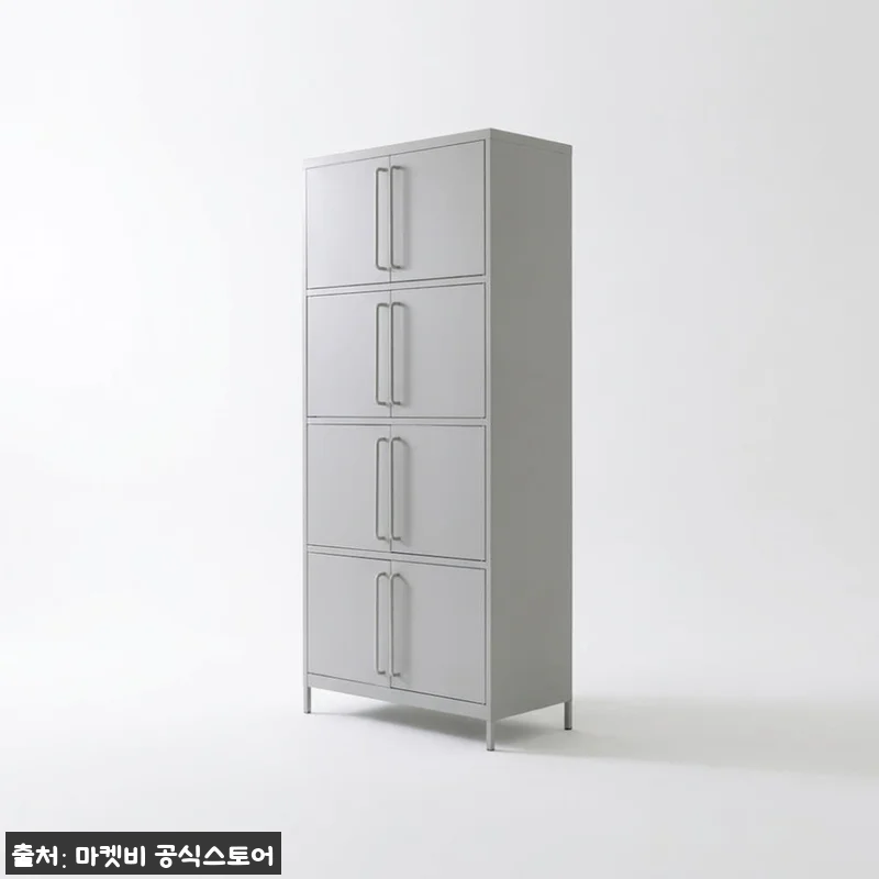 피도르 캐비넷 8문 수납장 91320 관련 이미지 2