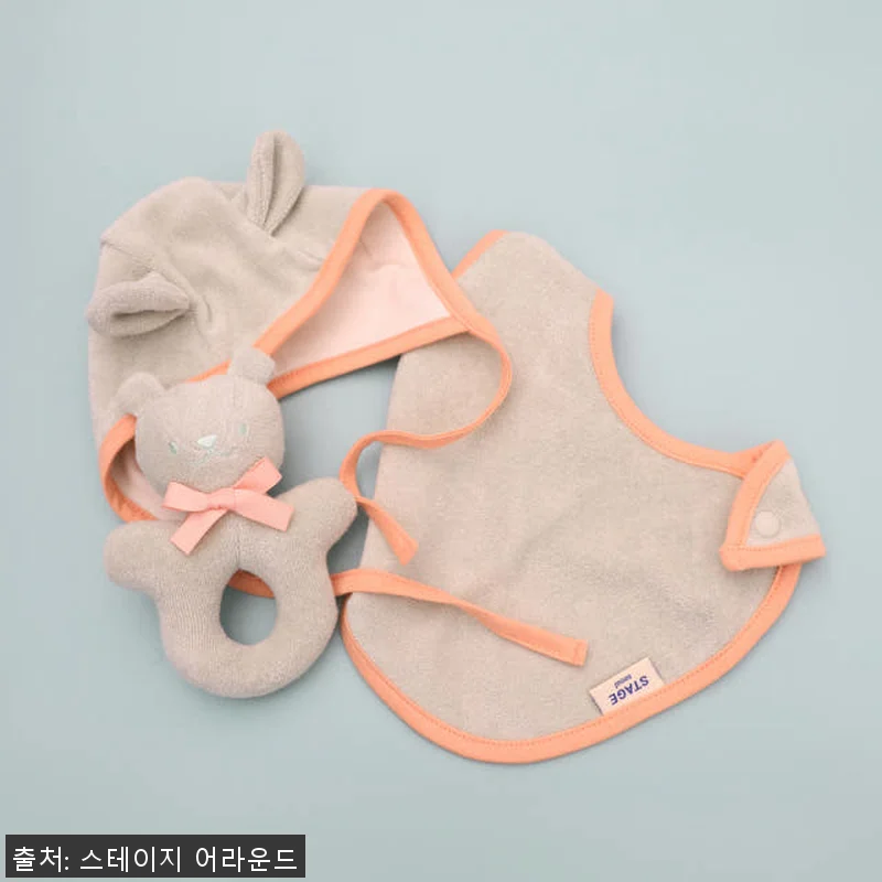 토토 보넷 3종 세트 사용후기: 아기 관련 이미지 3