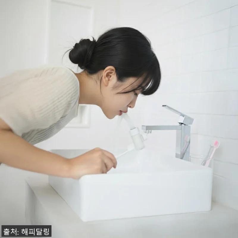 해피달링 시그니처 워터탭 회전 수도꼭 관련 이미지 4