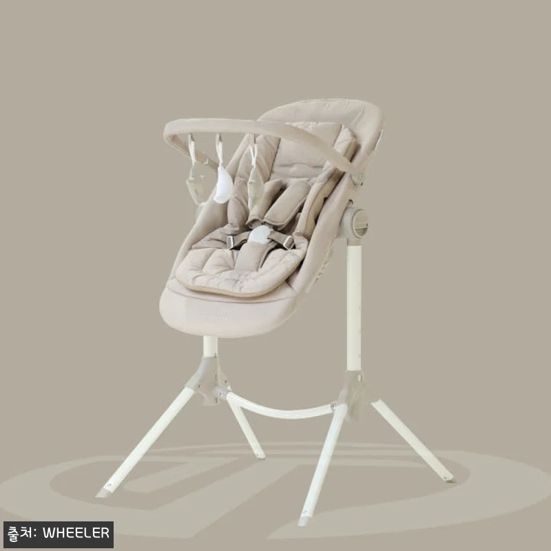 NUVY 휴대용 아기침대+하이체어 U 관련 이미지 3