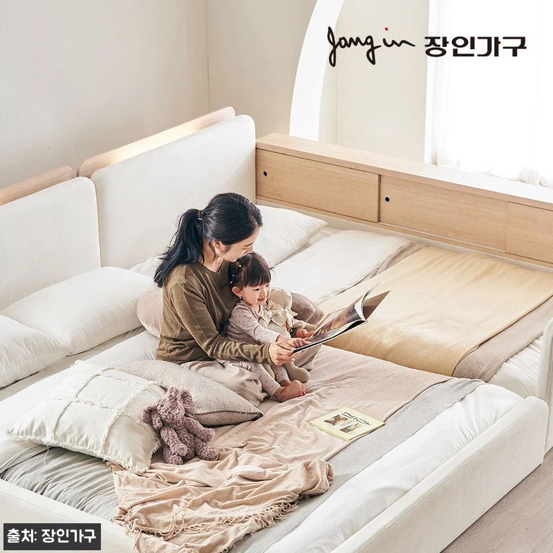 장인가구 하랑 E0 패브릭 LED헤드 관련 이미지 4