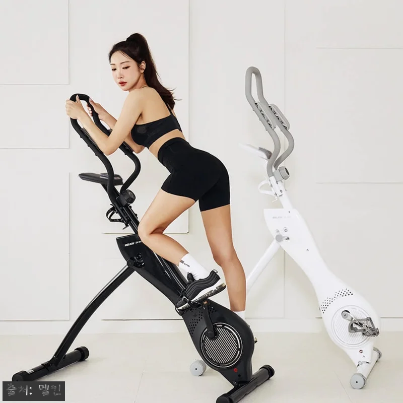 멜킨 스마트 서서타는 실내자전거 사용 관련 이미지 4