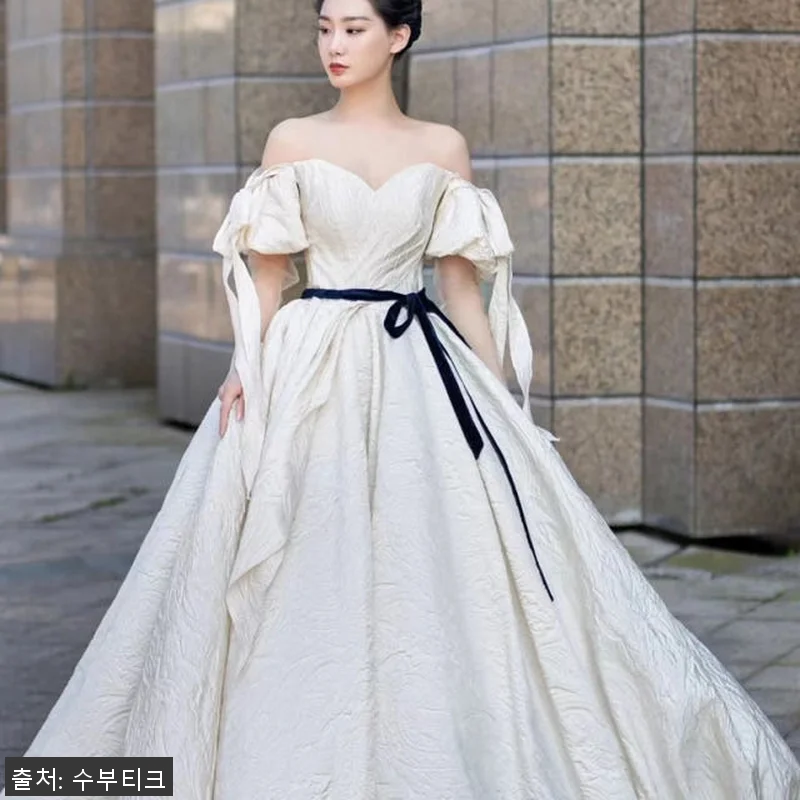 자카드 새틴 결혼식 약혼 스튜디오 스 관련 이미지 6
