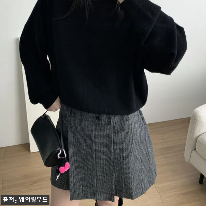 아웃핏 모나 니트 사용후기: 부드러운 관련 이미지 5