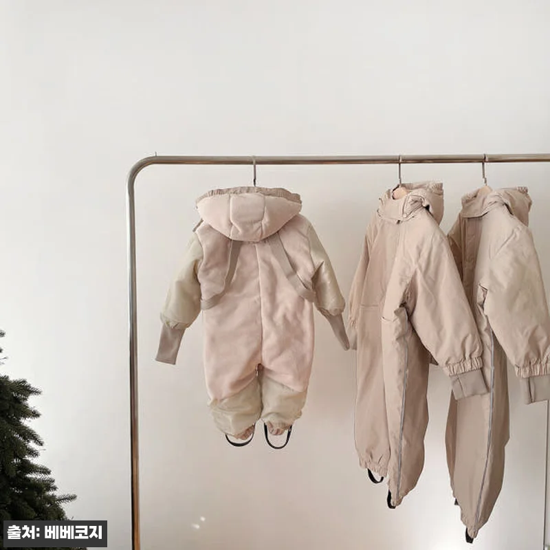 베베코지 유아 아기 올인원 스키복 썰 관련 이미지 6