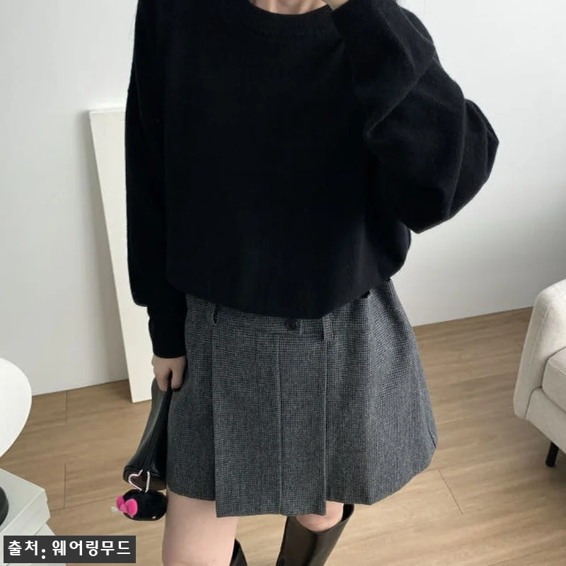 아웃핏 모나 니트 사용후기: 부드러운 관련 이미지 8