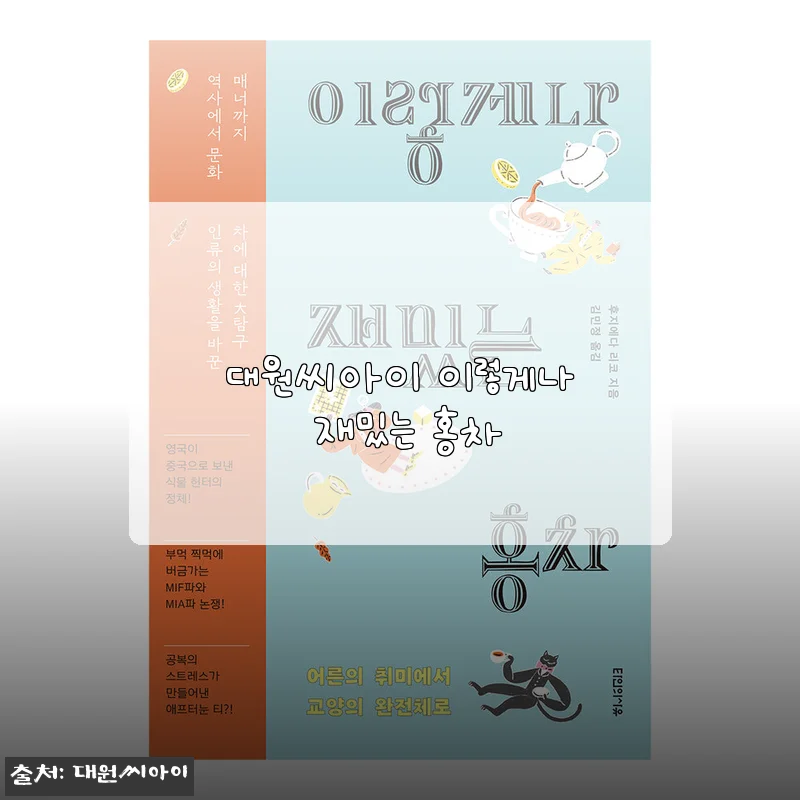 대원씨아이 이렇게나 재밌는 홍차, 직접 사용해본 솔직한 후기