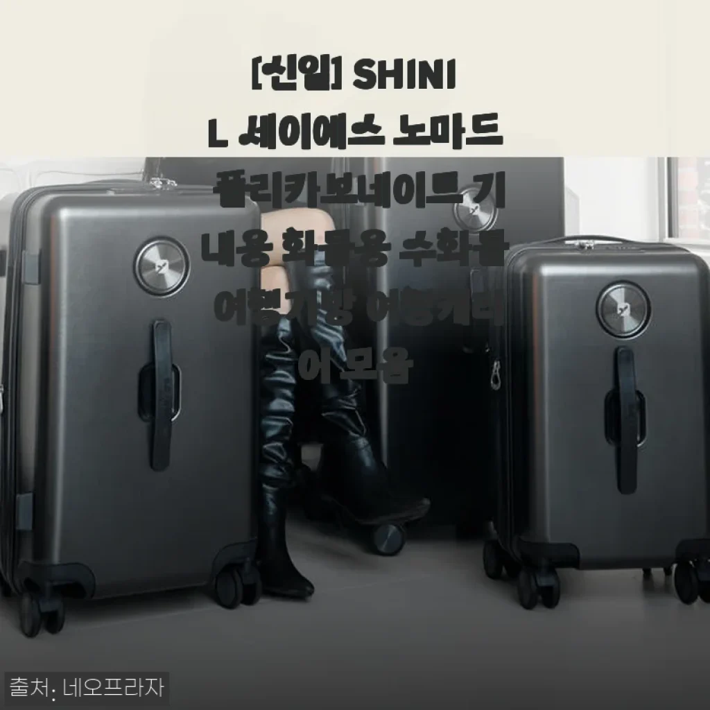 신일 SHINIL 세이예스 노마드 폴리카보네이트 기내용 캐리어 사용후기