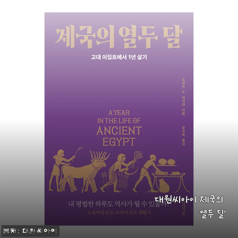대원씨아이 '제국의 열두 달' 만화책, 직접 읽어본 생생한 사용후기