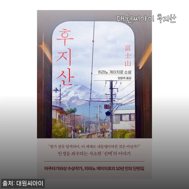 대원씨아이 후지산 만화책, 직접 읽어본 생생한 사용후기