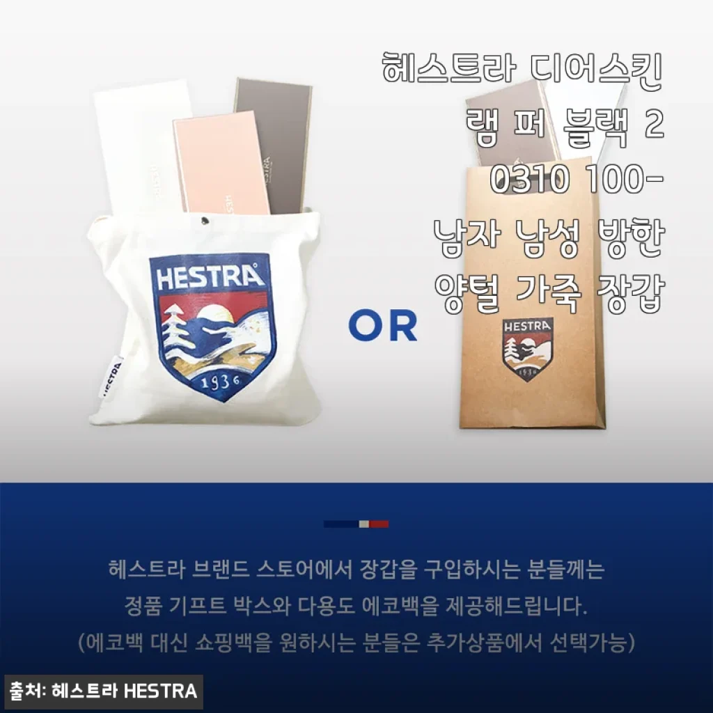 헤스트라 디어스킨 램 퍼 블랙 20310 사용후기: 겨울 필수 방한 장갑 추천