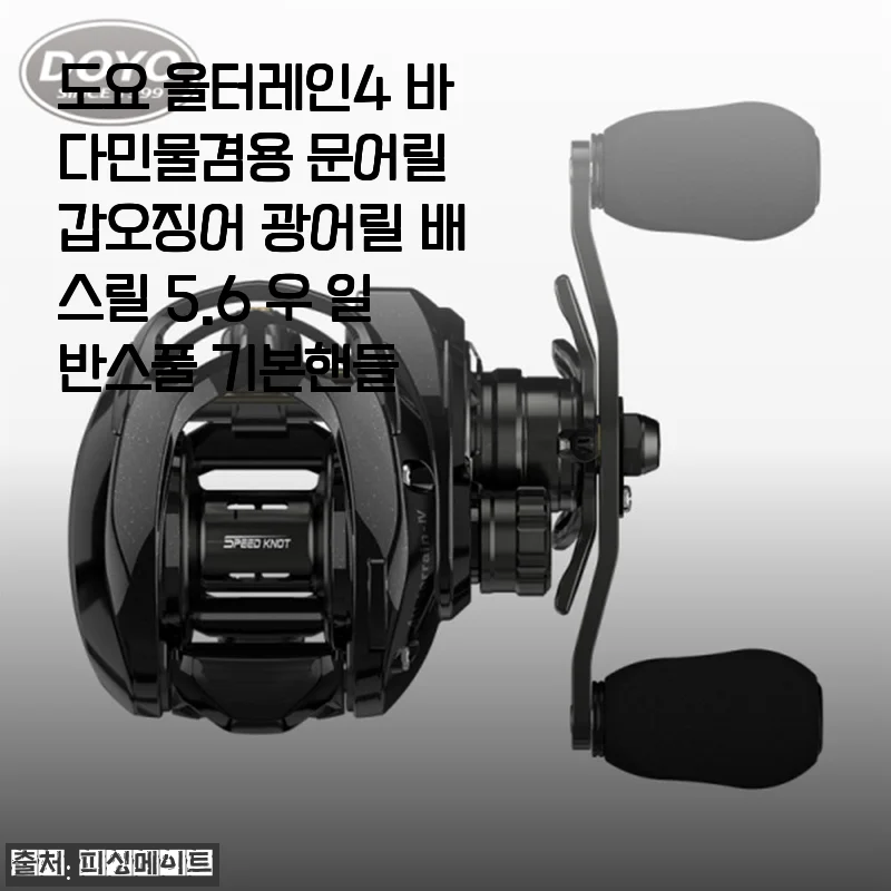 도요 올터레인4 바다민물겸용 릴 사용후기와 구매팁