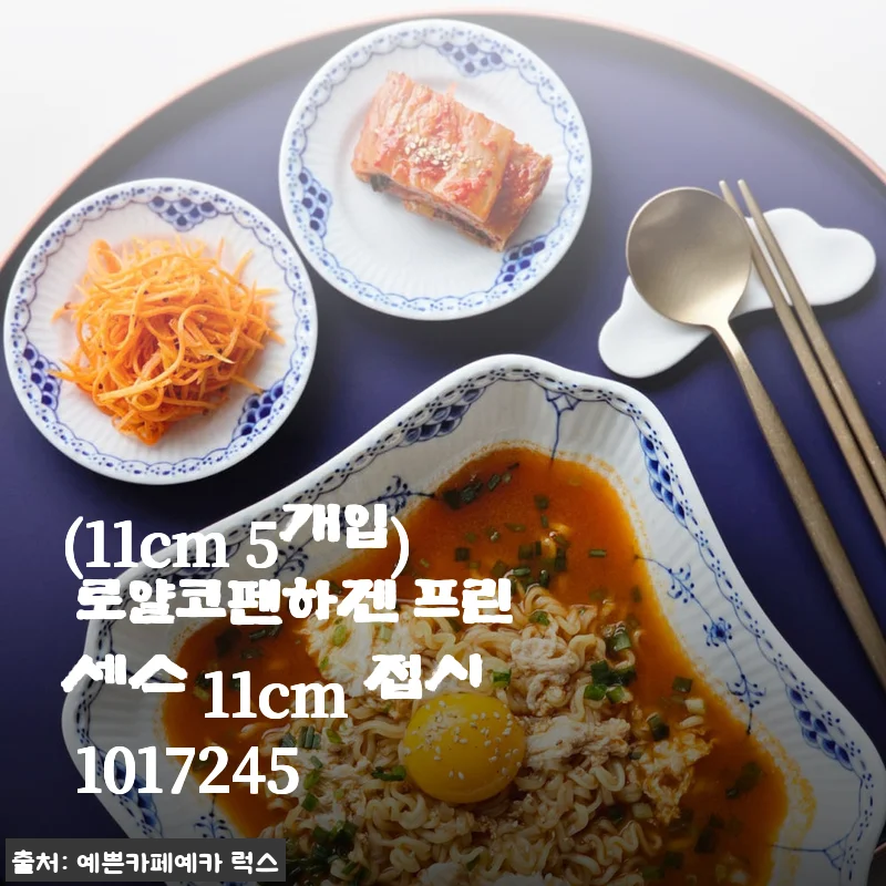 로얄코펜하겐 프린세스 11cm 접시 5개입, 직접 사용해본 솔직한 후기