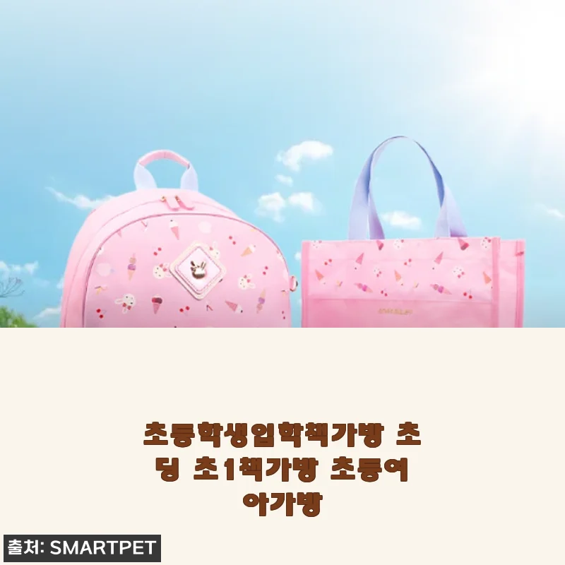 초등학생입학책가방 초딩 초1책가방 초등여아가방 사용후기