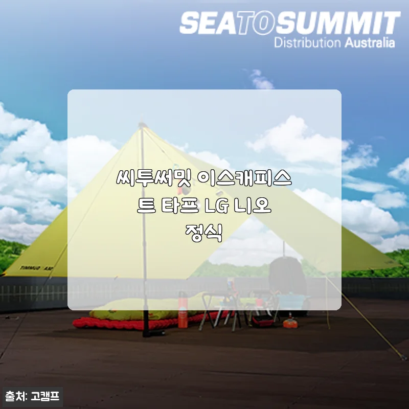 씨투써밋 이스캐피스트 타프 LG 니오정식