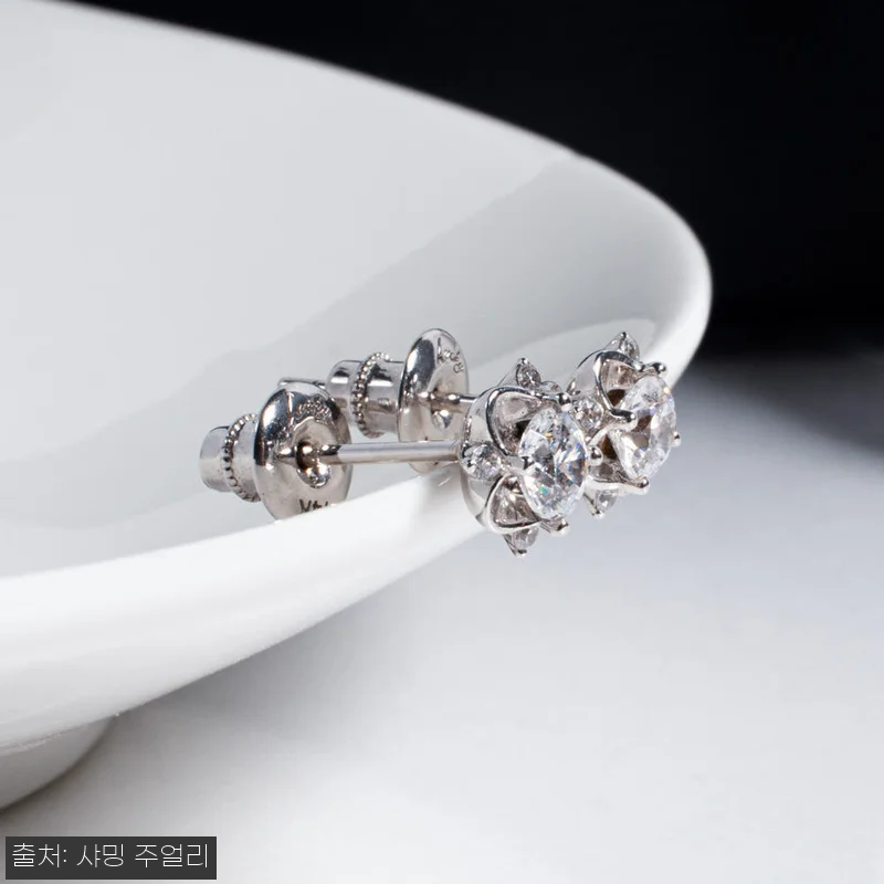 3부 5부 다이아 연꽃 귀걸이, 예물 관련 이미지 1