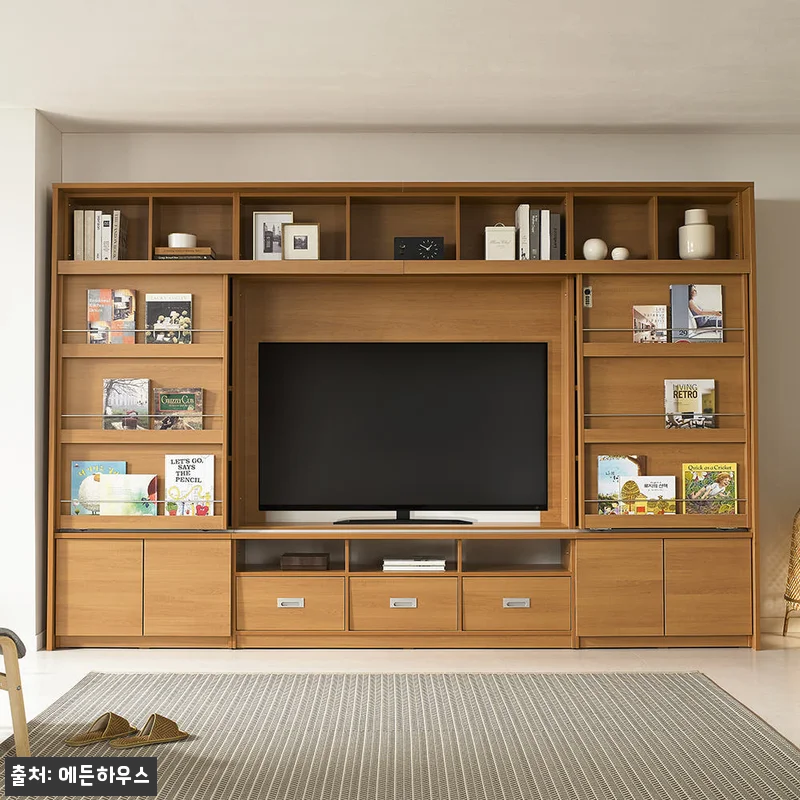 에든 거실 서재화 TV 전면책장 GT 관련 이미지 2