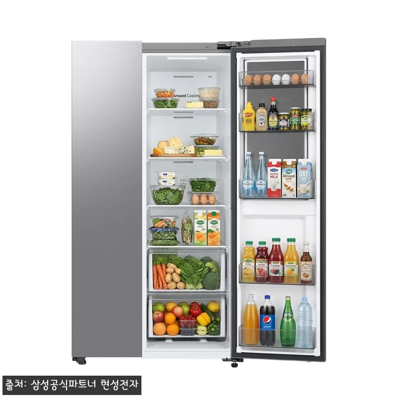 삼성 냉장고 RS84DG5602M9 찐후기, 846L 푸드쇼케이스와 오토오픈이 돋보이는 젠틀실버 양문형냉장고 10 삼성 냉장고 RS84DG5602M9 관련 이미지 2
