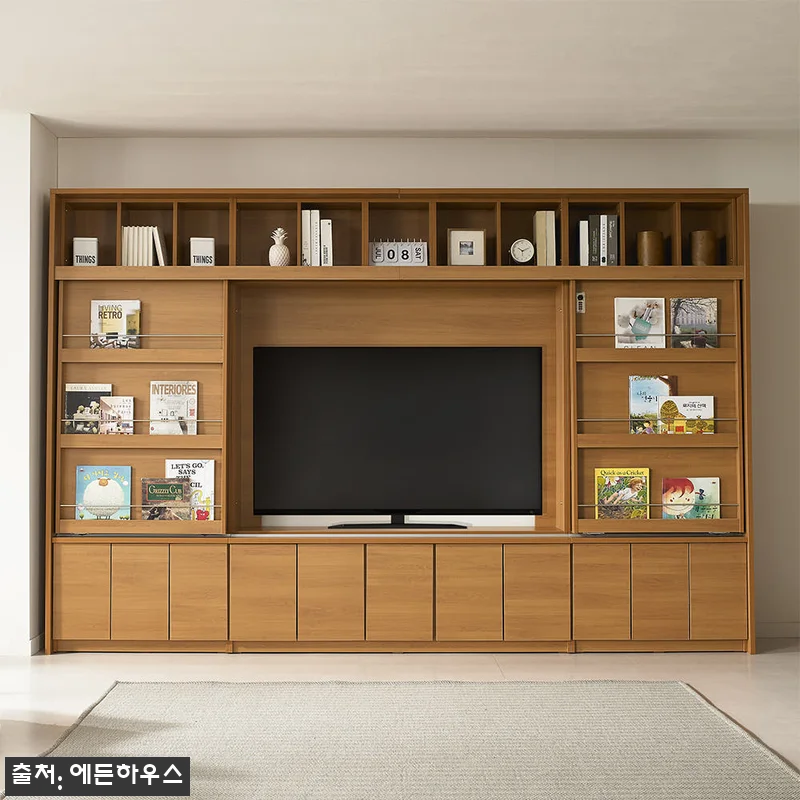 에든 거실서재화 서재장 TV 전면책장 월플렉스 GTSV-3221, 거실 수납 인테리어 전 꼭 확인할 구매 포인트 15 에든 거실서재화 서재장 TV 전면책장 관련 이미지 3