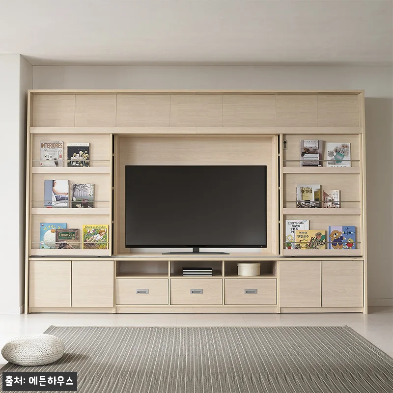 에든 거실 서재화 TV 전면책장 GT 관련 이미지 3