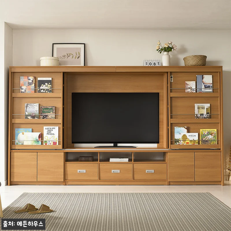 에든 거실 서재화 TV 전면책장 GT 관련 이미지 4