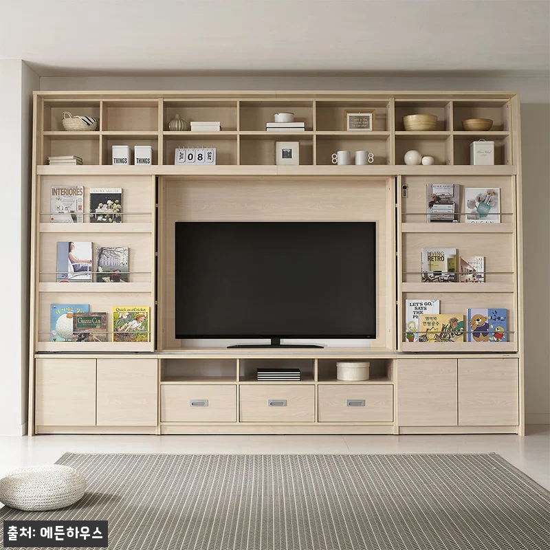 에든 거실 서재화 TV 전면책장 GT 관련 이미지 6