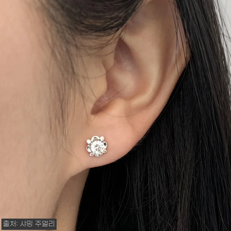 3부 5부 다이아 연꽃 귀걸이, 예물 관련 이미지 6