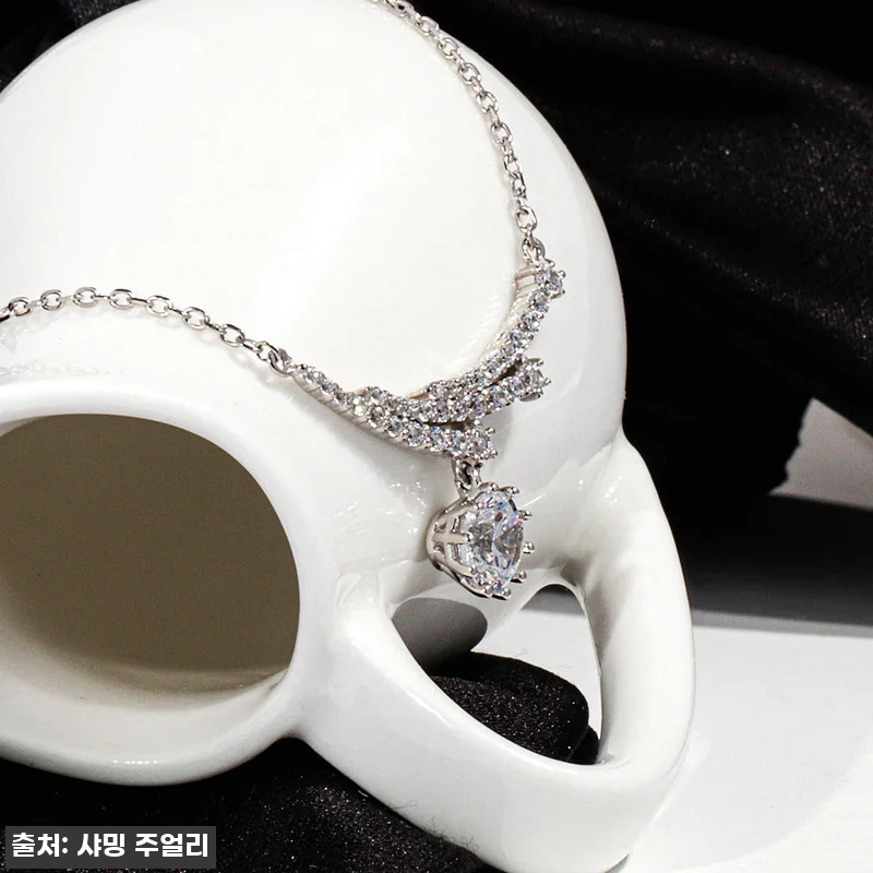 5부 다이아 목걸이 천연 GIA F 관련 이미지 7