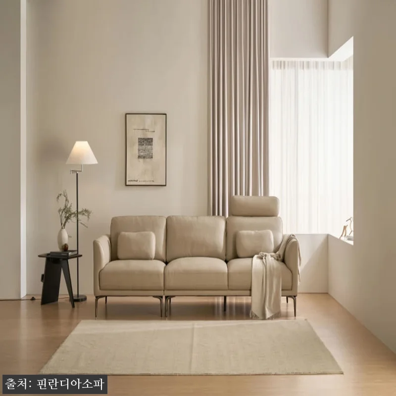 핀란디아 아르덴 전체 천연가죽 쇼파 관련 이미지 9
