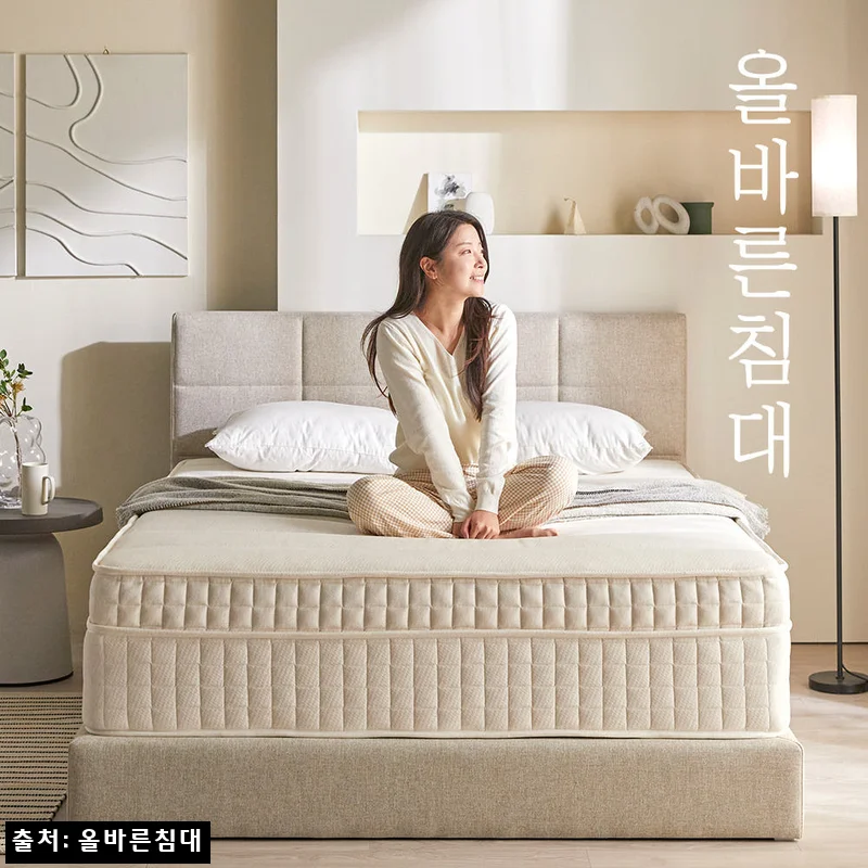 올바른침대 바른호텔 매트리스 LK(라지킹)1800 미디엄하드, 넓은 침실을 위한 50% 할인 체크 후기