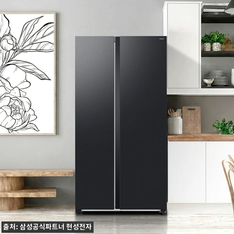삼성전자 양문형 852L 냉장고 젠틀 관련 이미지 1