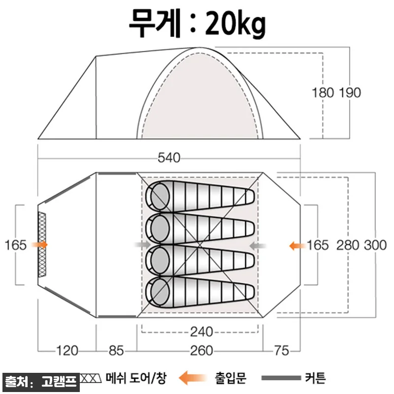 반고 모카라 TC 450 클라우드 그레이 면혼방 텐트 세트, 15% 할인 중이라 눈여겨볼 캠핑 이슈템 4 반고 모카라 TC 450 클라우드 그 관련 이미지 1