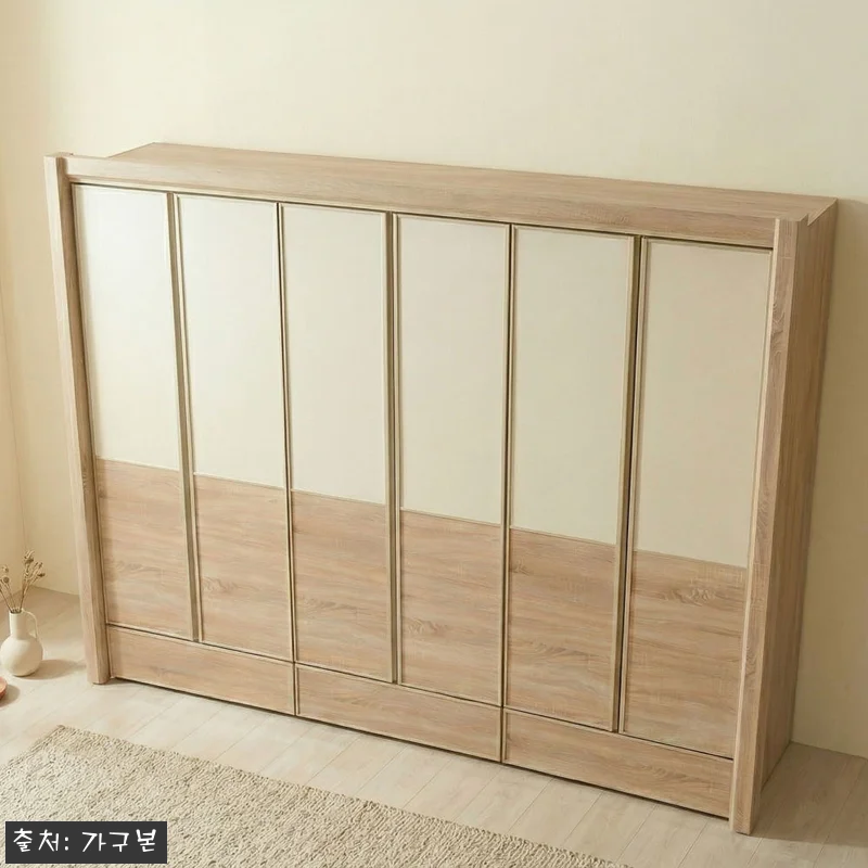 캉 300cm 10자장롱 세트 키높이 관련 이미지 3