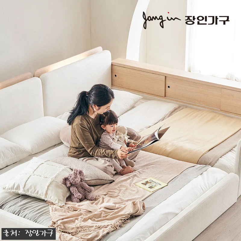 장인가구 하랑 E0 패브릭 볼드헤드 관련 이미지 3