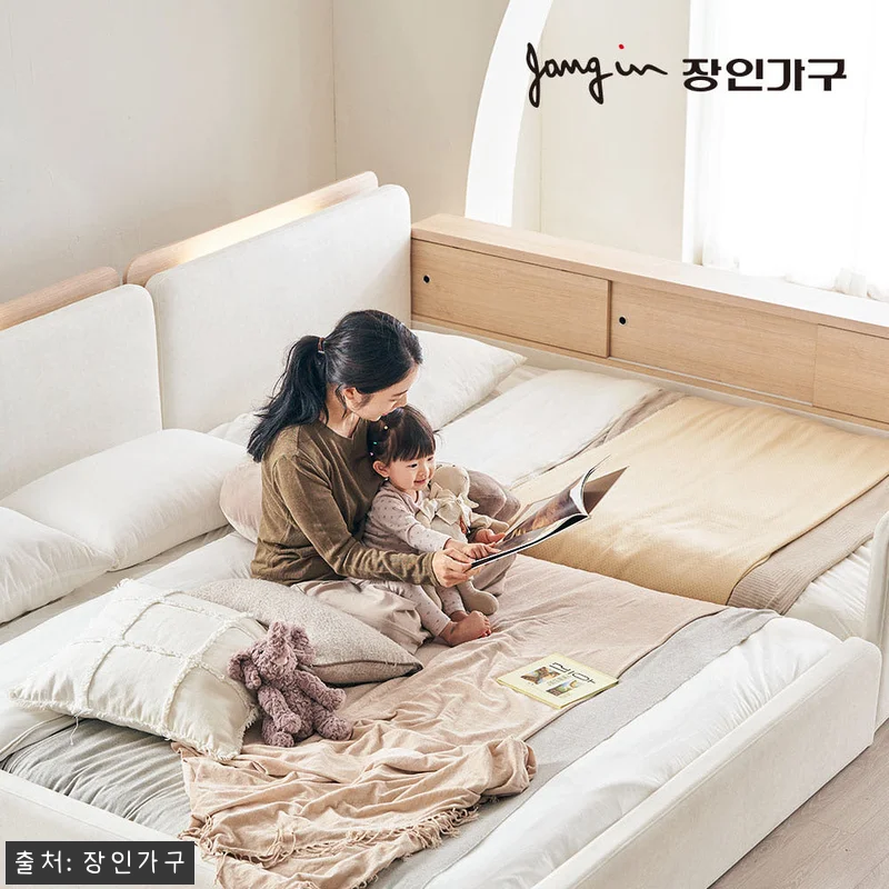 장인가구 하랑 E0 패브릭 LED헤드 관련 이미지 3